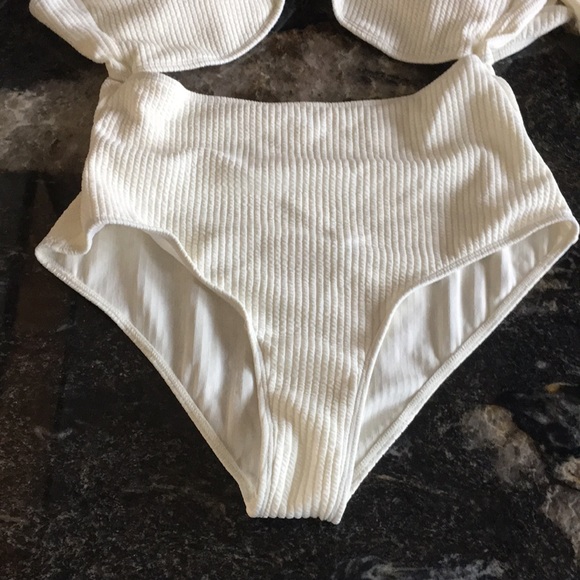Cream Colored Swimsuit - Picture 5 of 6